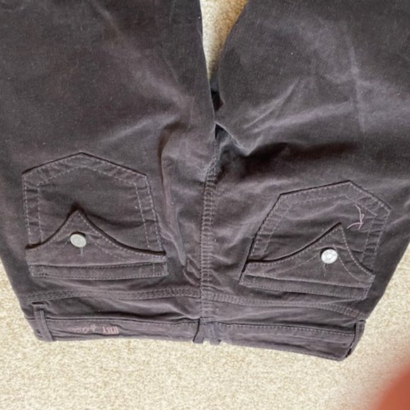 Gray corduroy jeans KUT FROM THE KLOTH women pants 6 - Picture 4 of 4